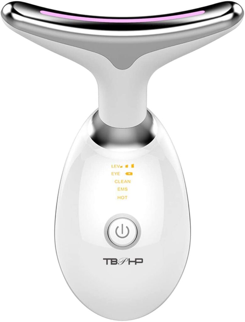 Masajeador facial TBPHP, 3 modos de terapia de luz LED